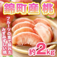 桃 約2kg(4～8玉)(錦町) | 熊本県錦町 | ふるさと納税サイト ...